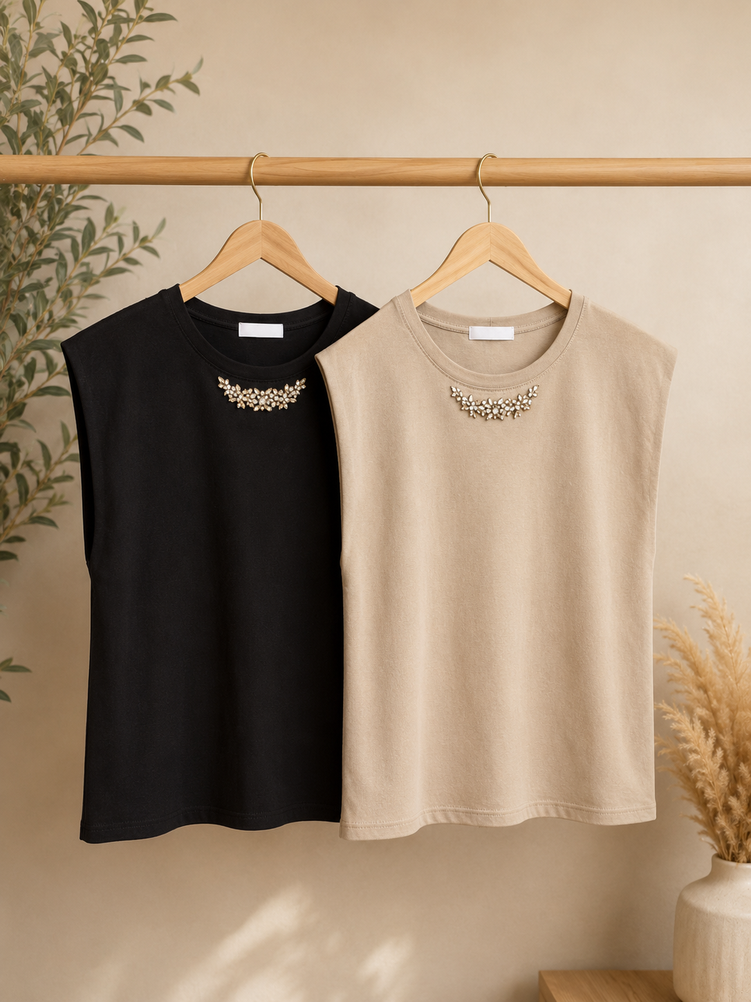 T- shirt con Spalla strutturata, Michelle