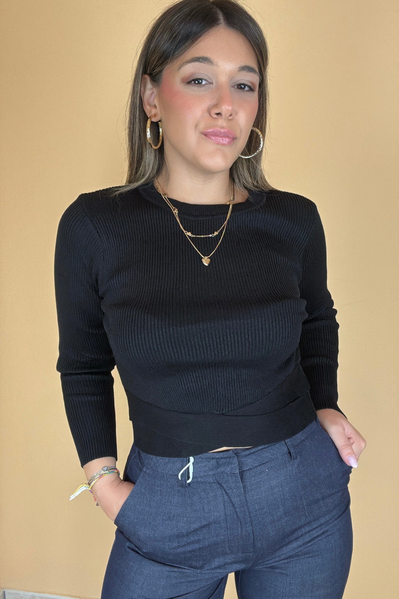 Maglia in viscosa, Nora