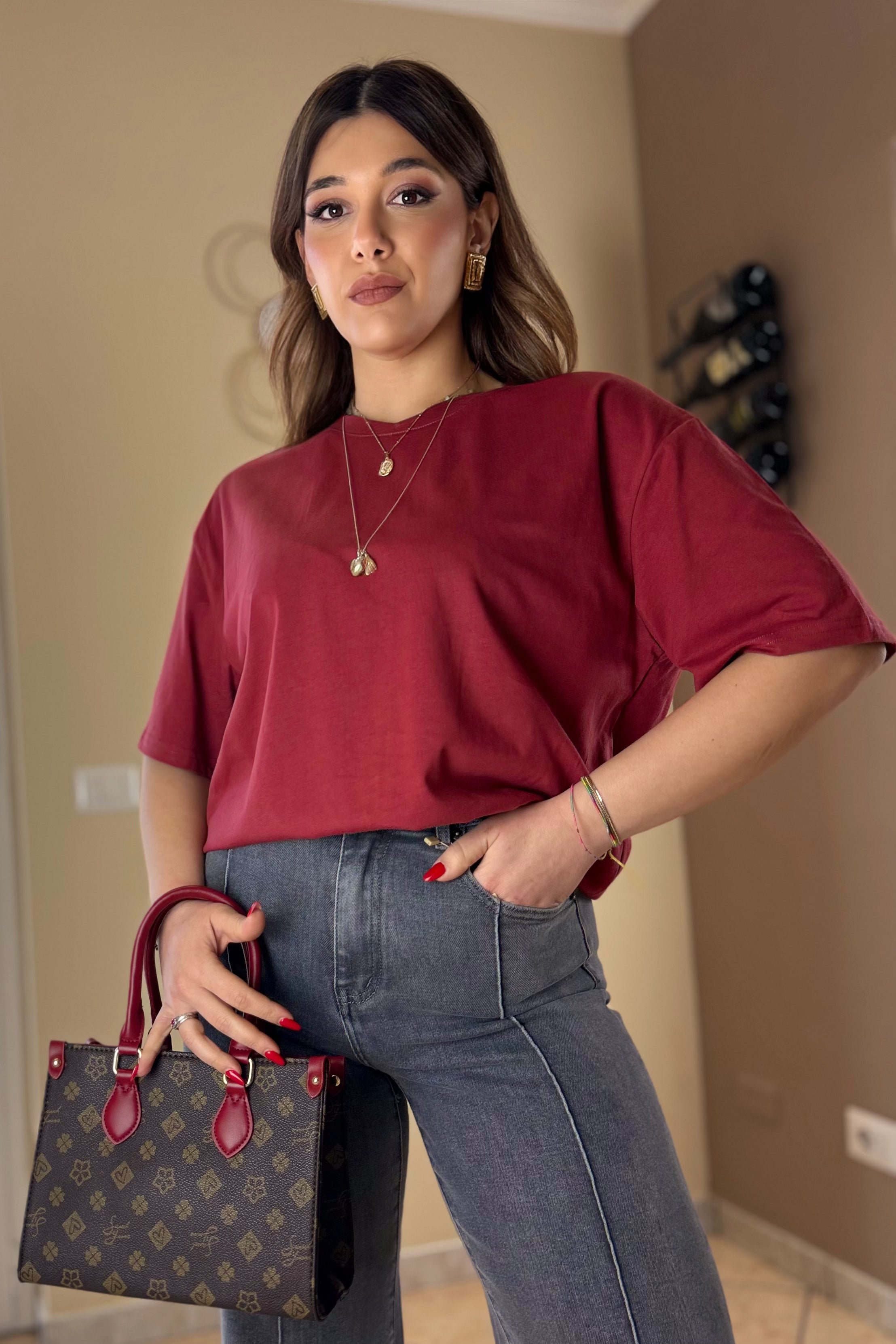 T-shirt basic 100% cotone Aurelia HH25