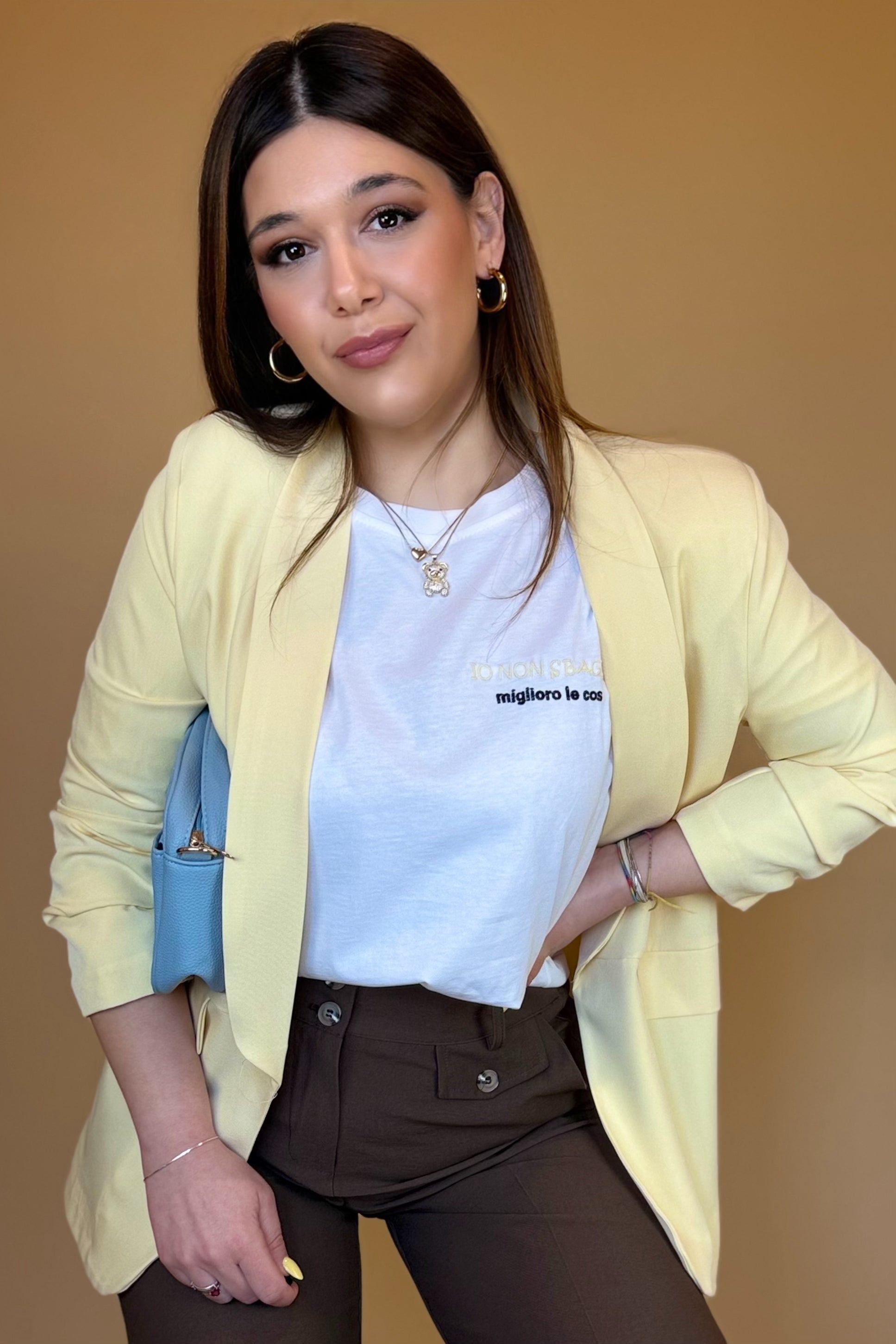 T.shirt "Io Non sbaglio Mai, Miglioro le Cose"