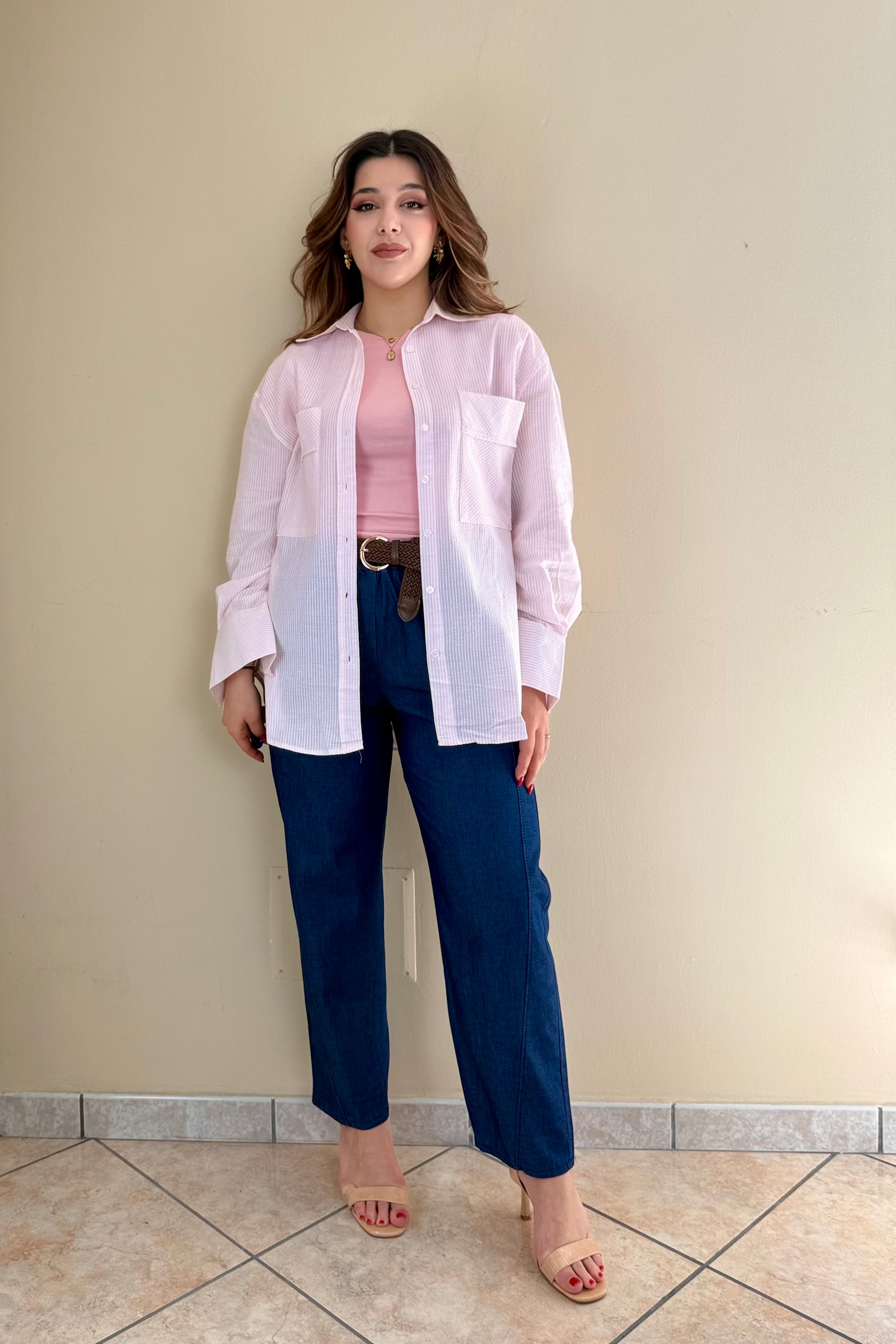 Pantalone Jeans Leggero, ballon