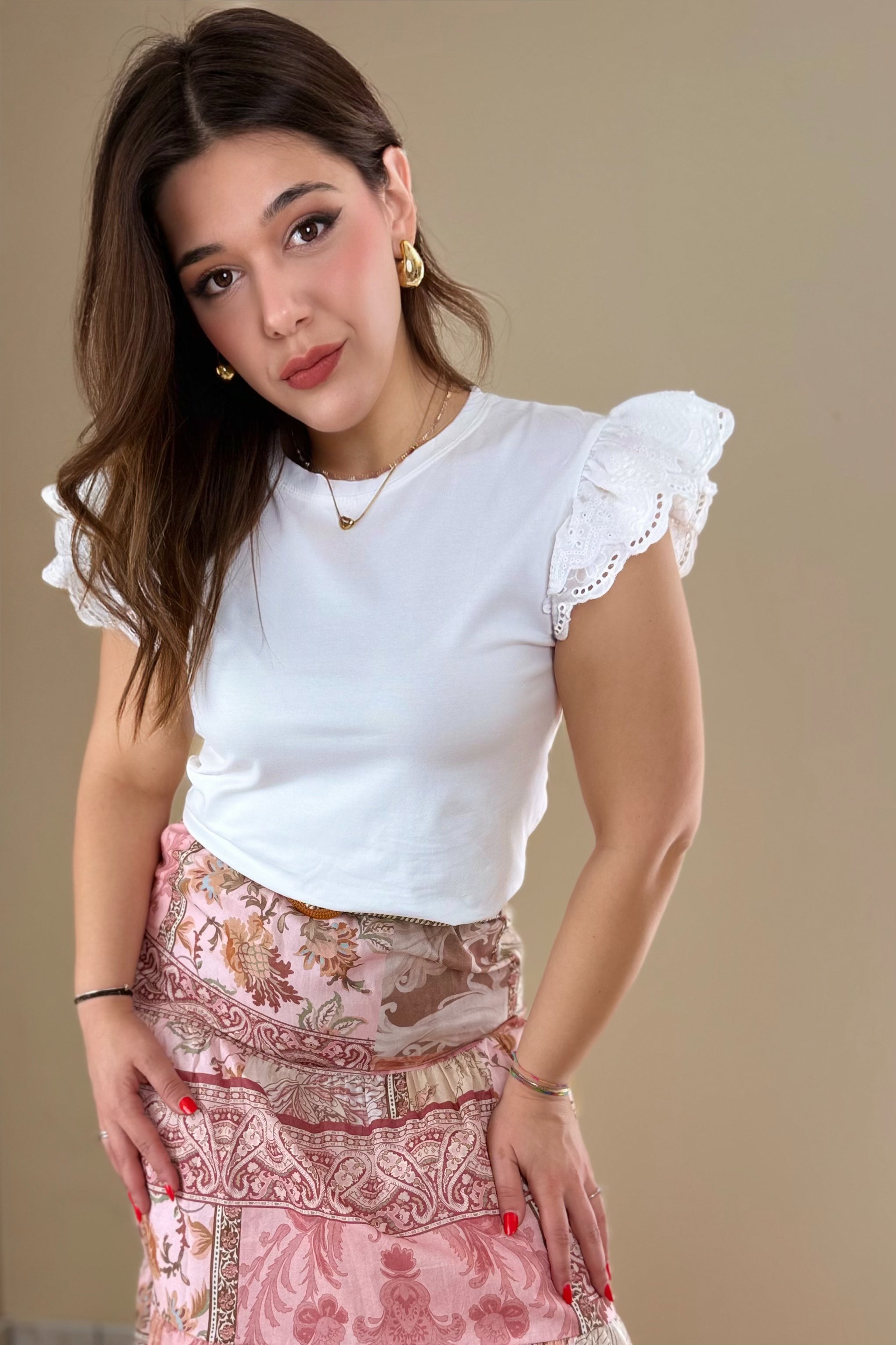 T-Shirt Volant (2162)