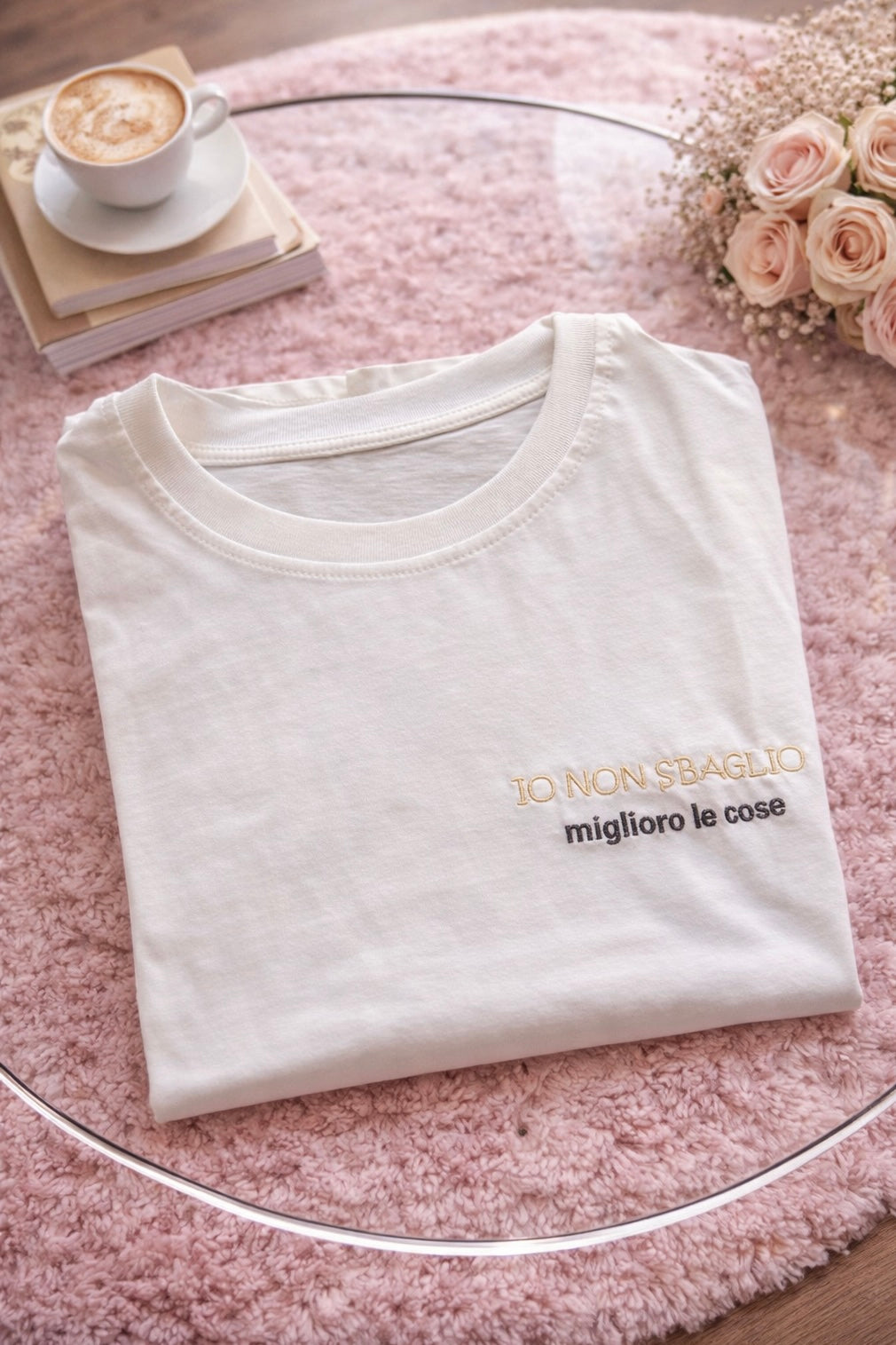 T.shirt "Io Non sbaglio Mai, Miglioro le Cose"