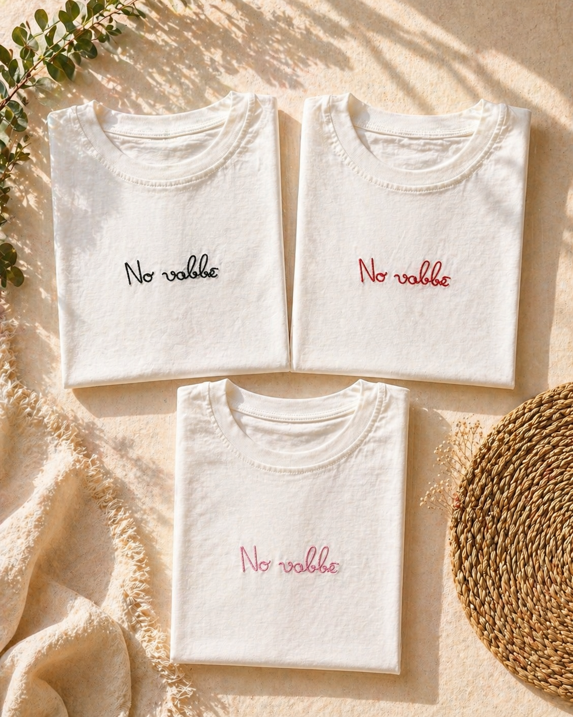 T-shirt "No Vabbè"