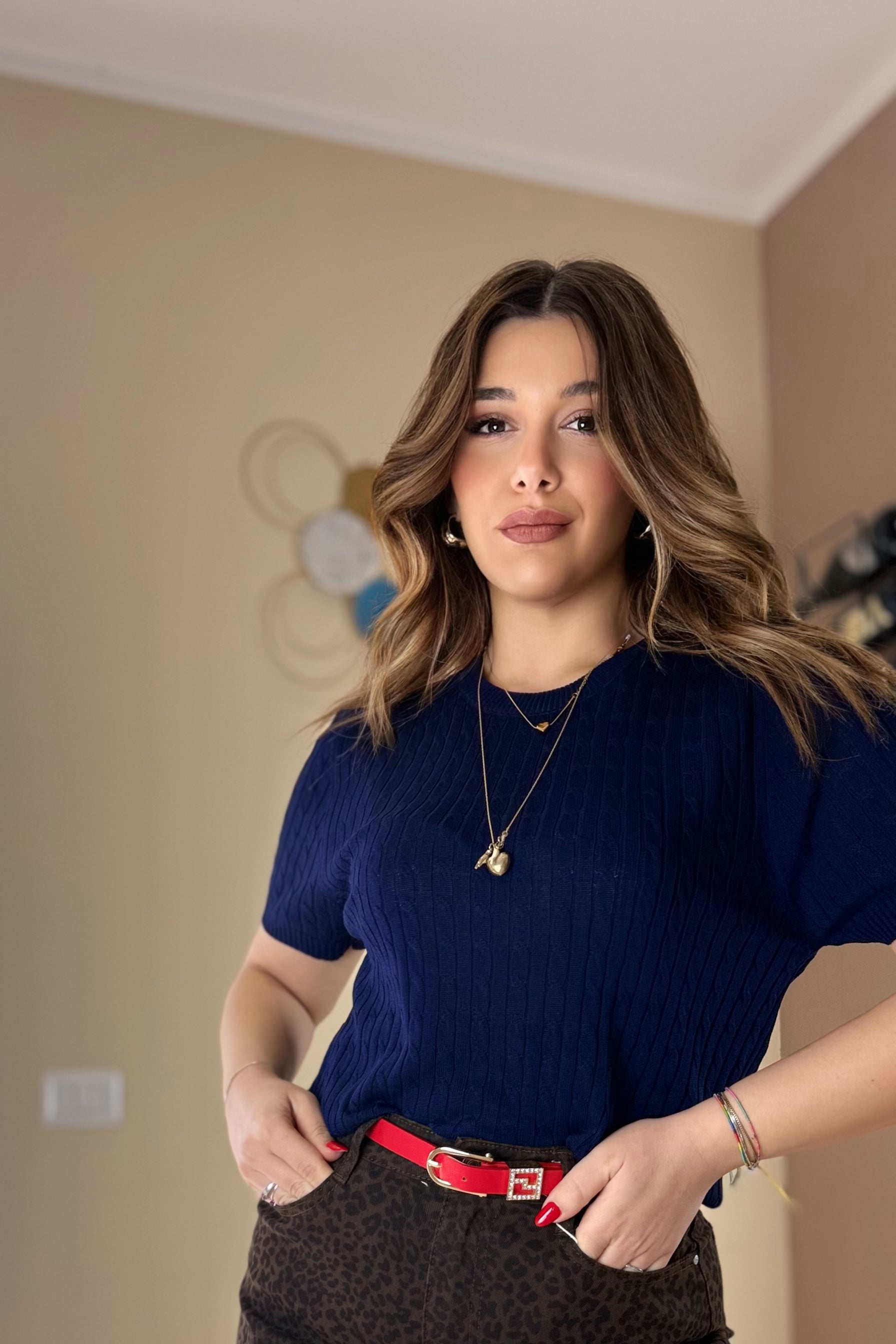 T-Shirt in filo, Carmen (G608)