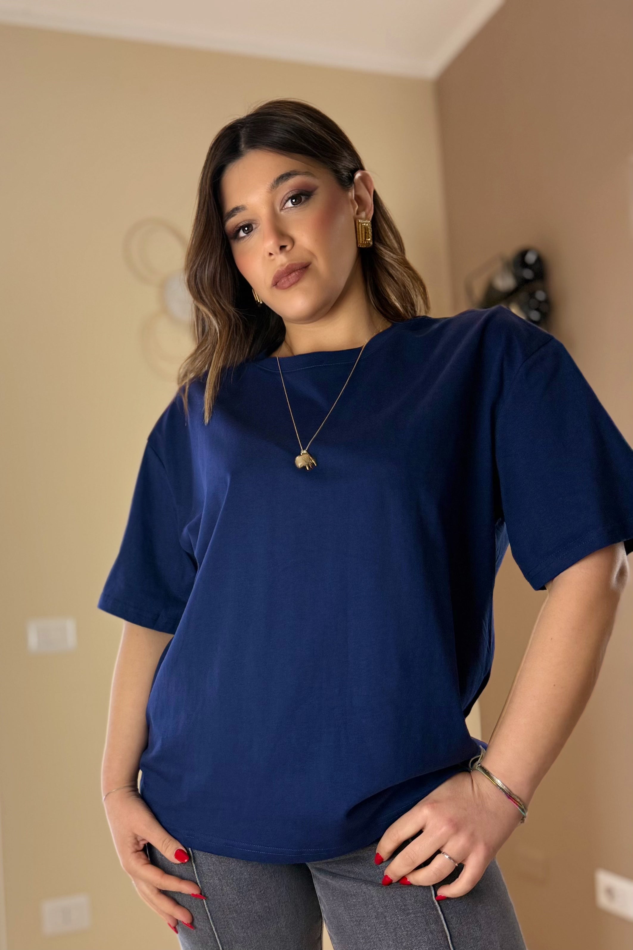 T-shirt basic 100% cotone Aurelia HH25