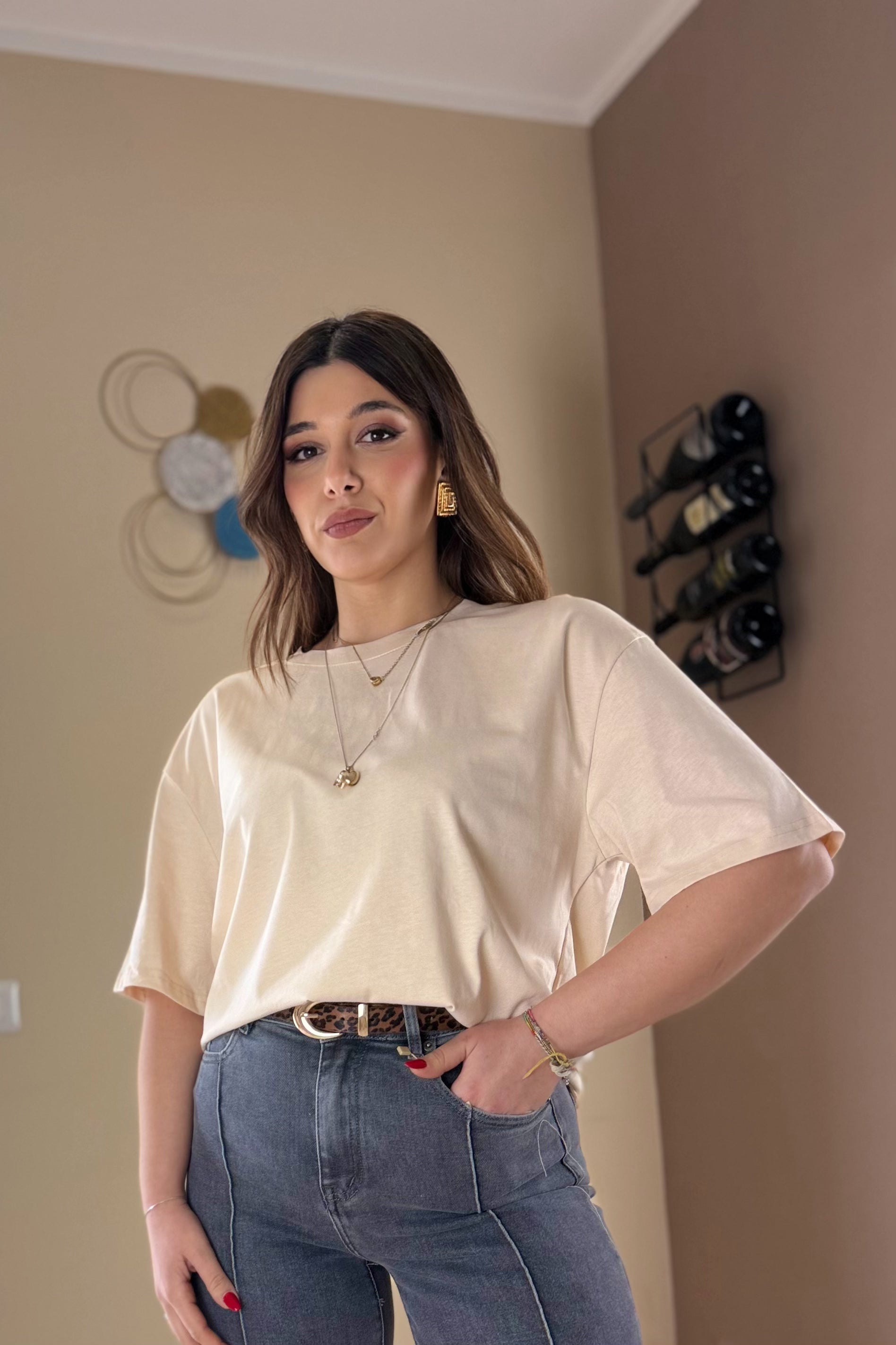 T-shirt basic 100% cotone Aurelia HH25