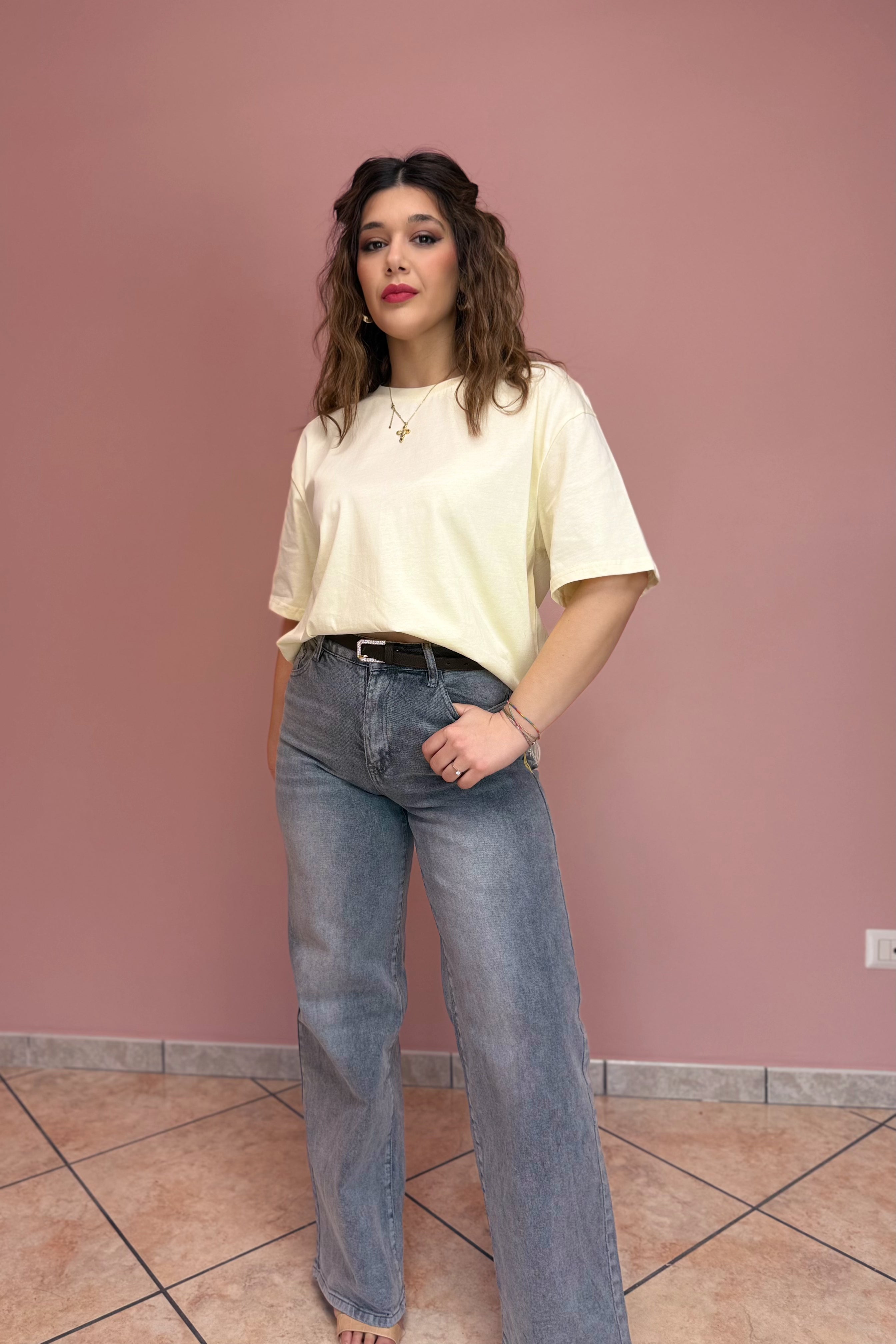T-shirt basic 100% cotone Aurelia HH25