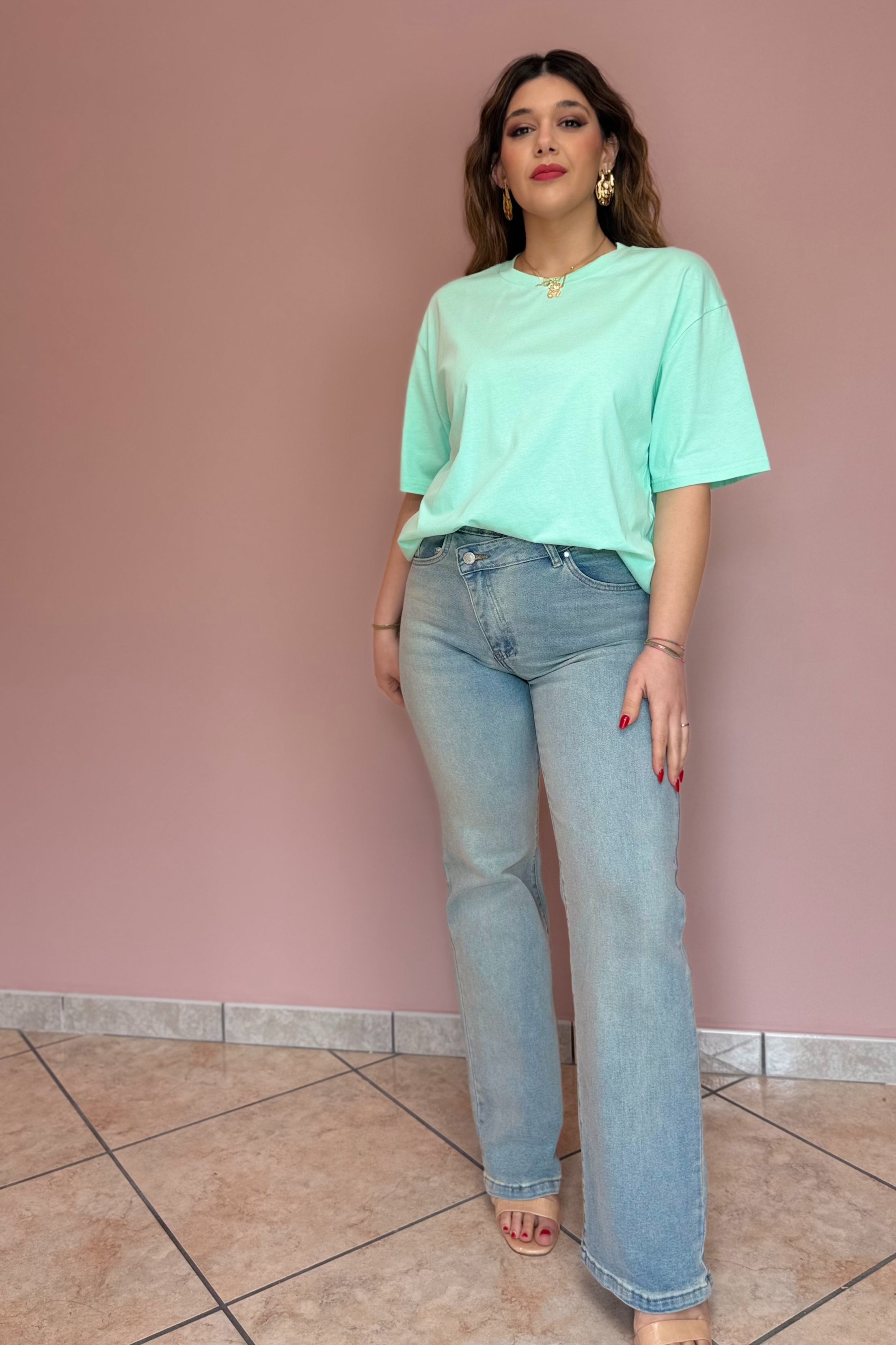 T-shirt basic 100% cotone Aurelia HH25