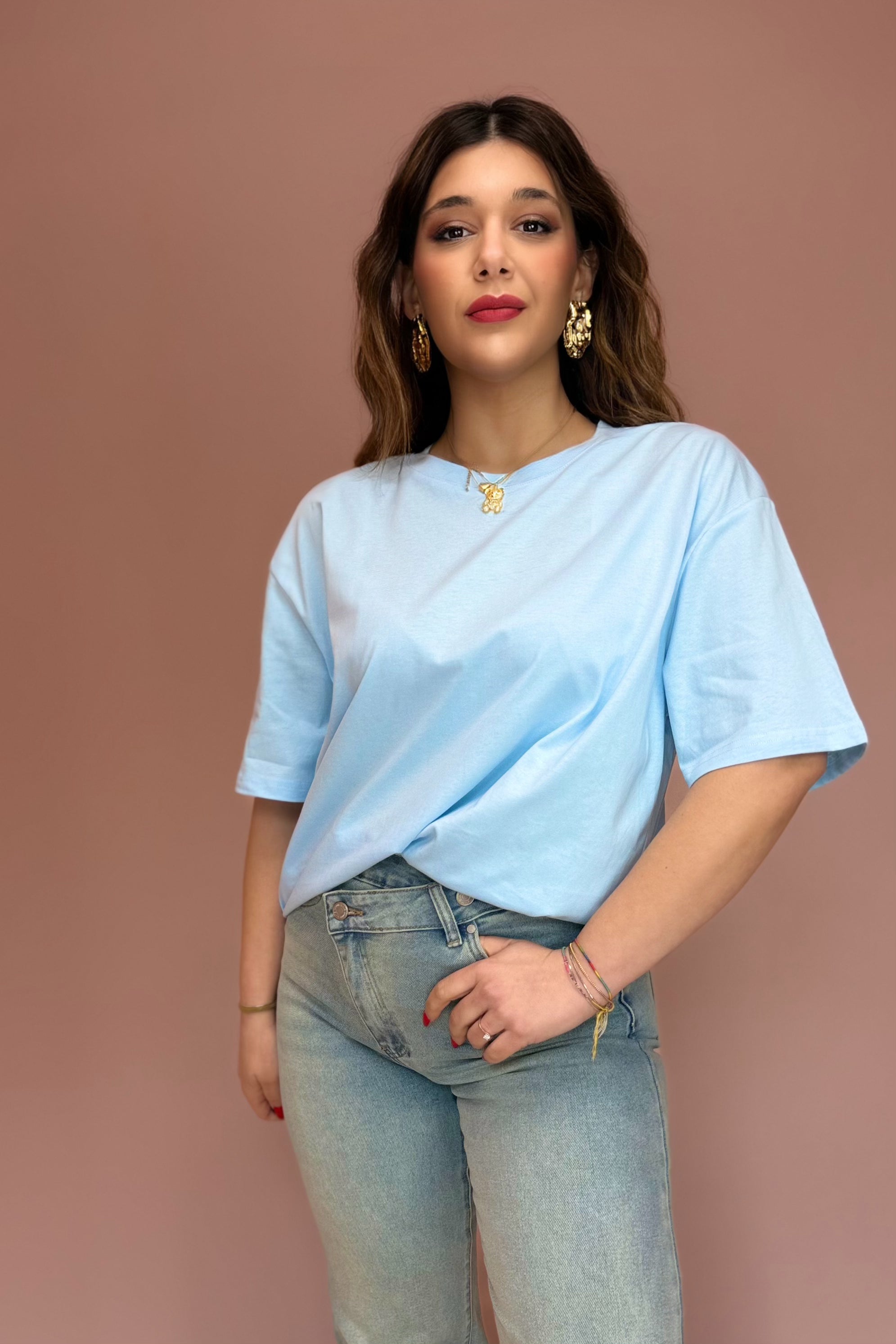 T-shirt basic 100% cotone Aurelia HH25