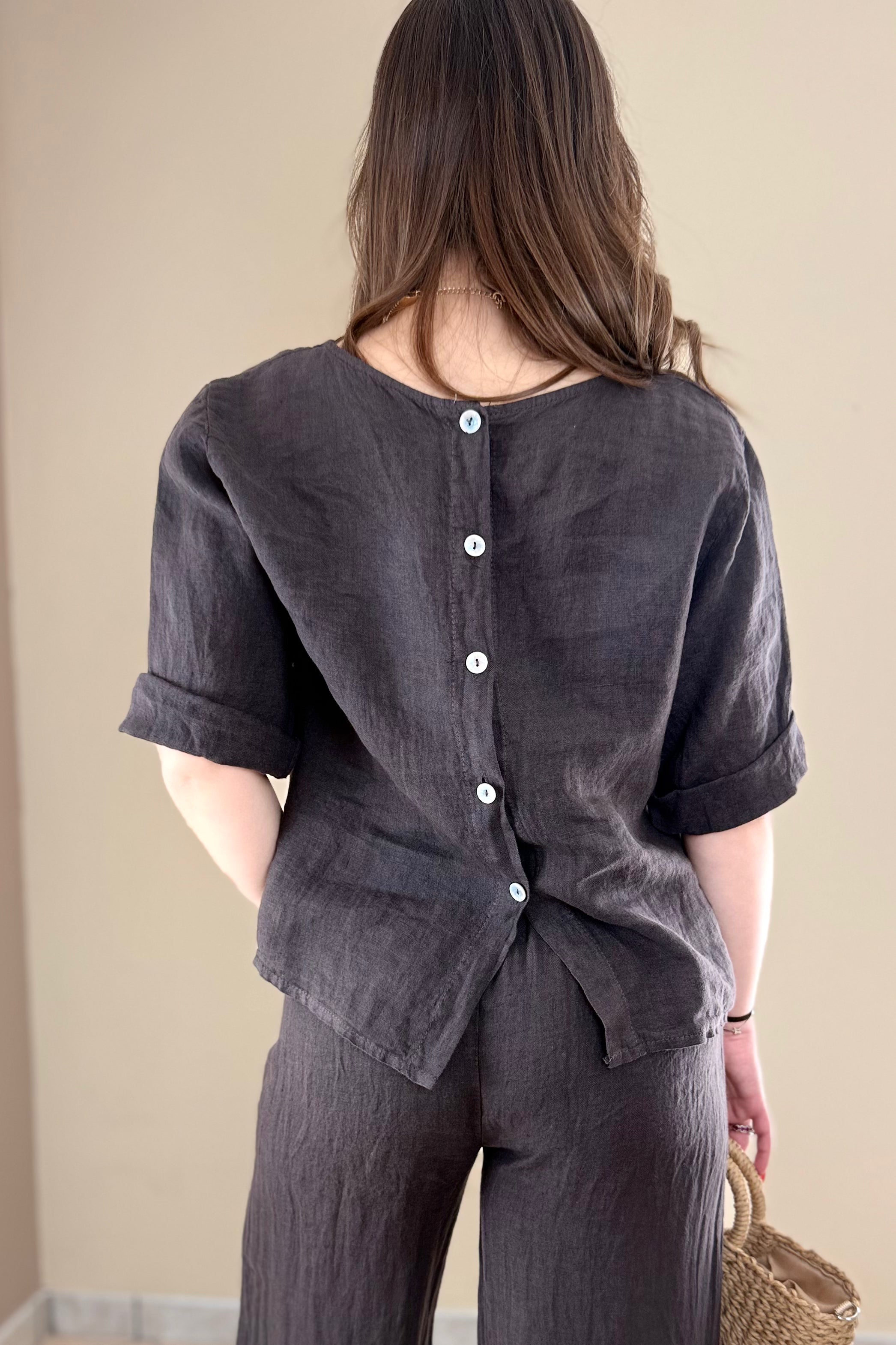 Camicia Angela, 100% Lino