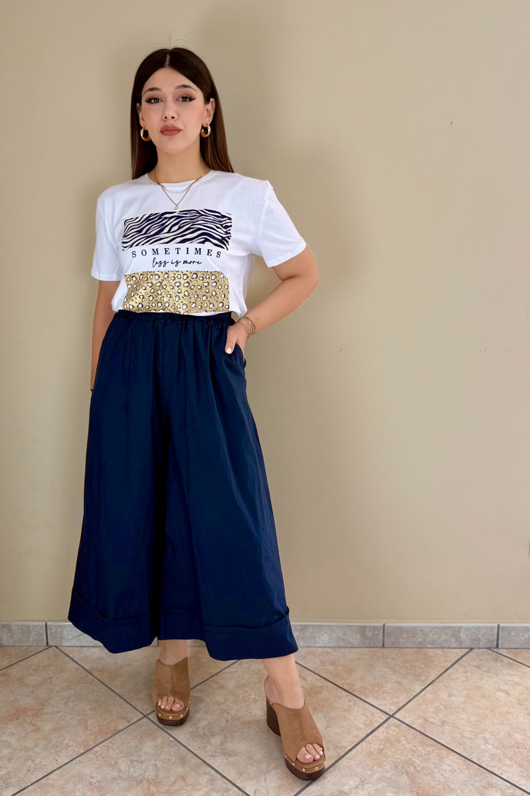 Pantalone in cotone, Elena