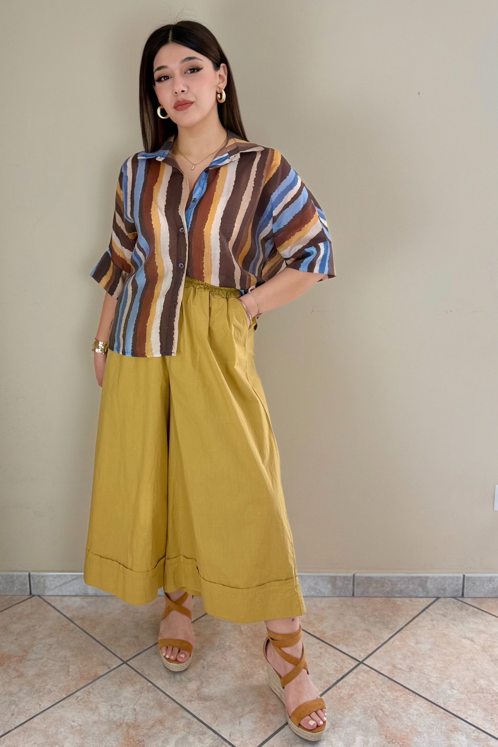 Pantalone in cotone, Elena