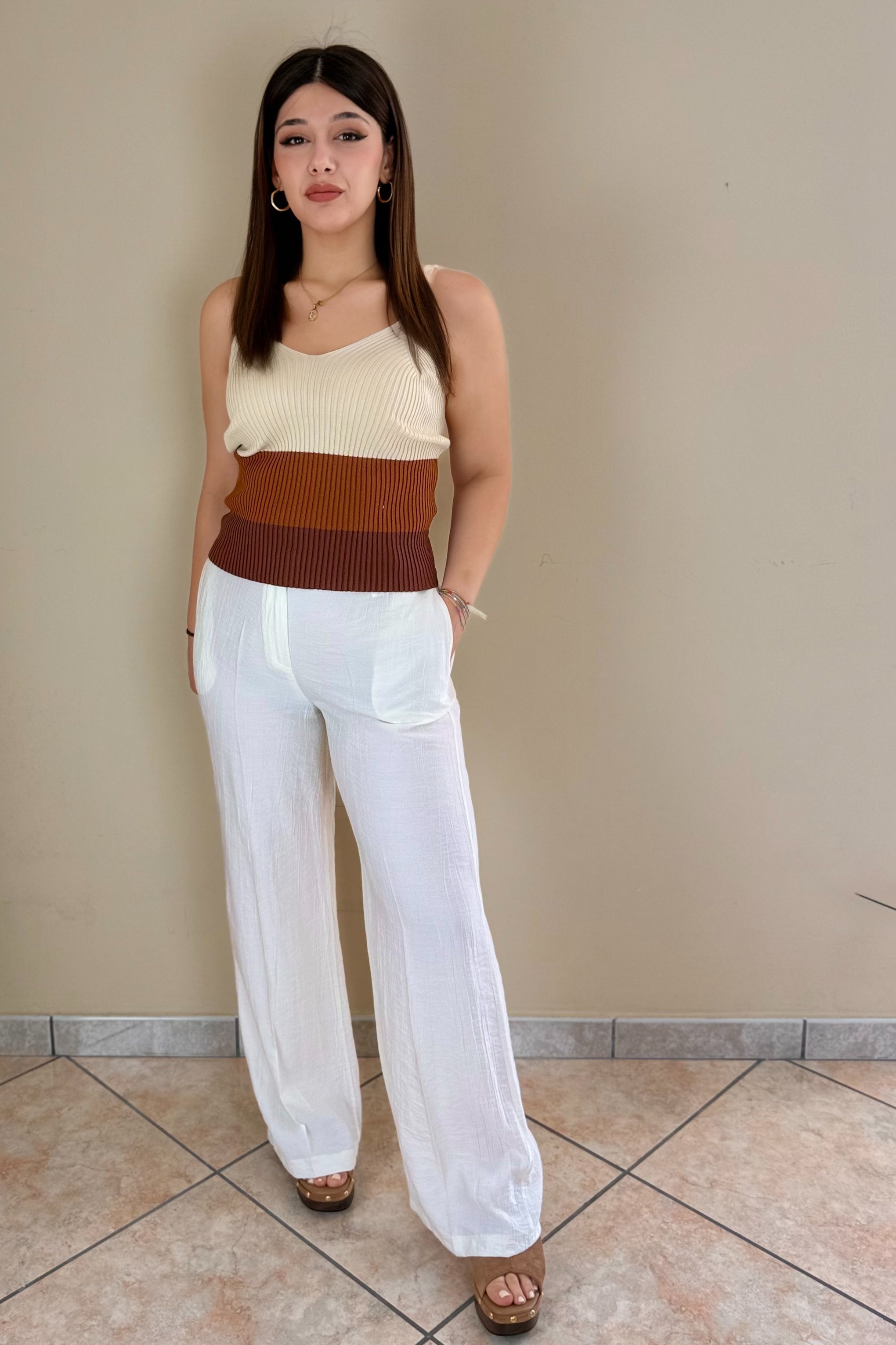 Pantalone Melania, Gamba Dritta
