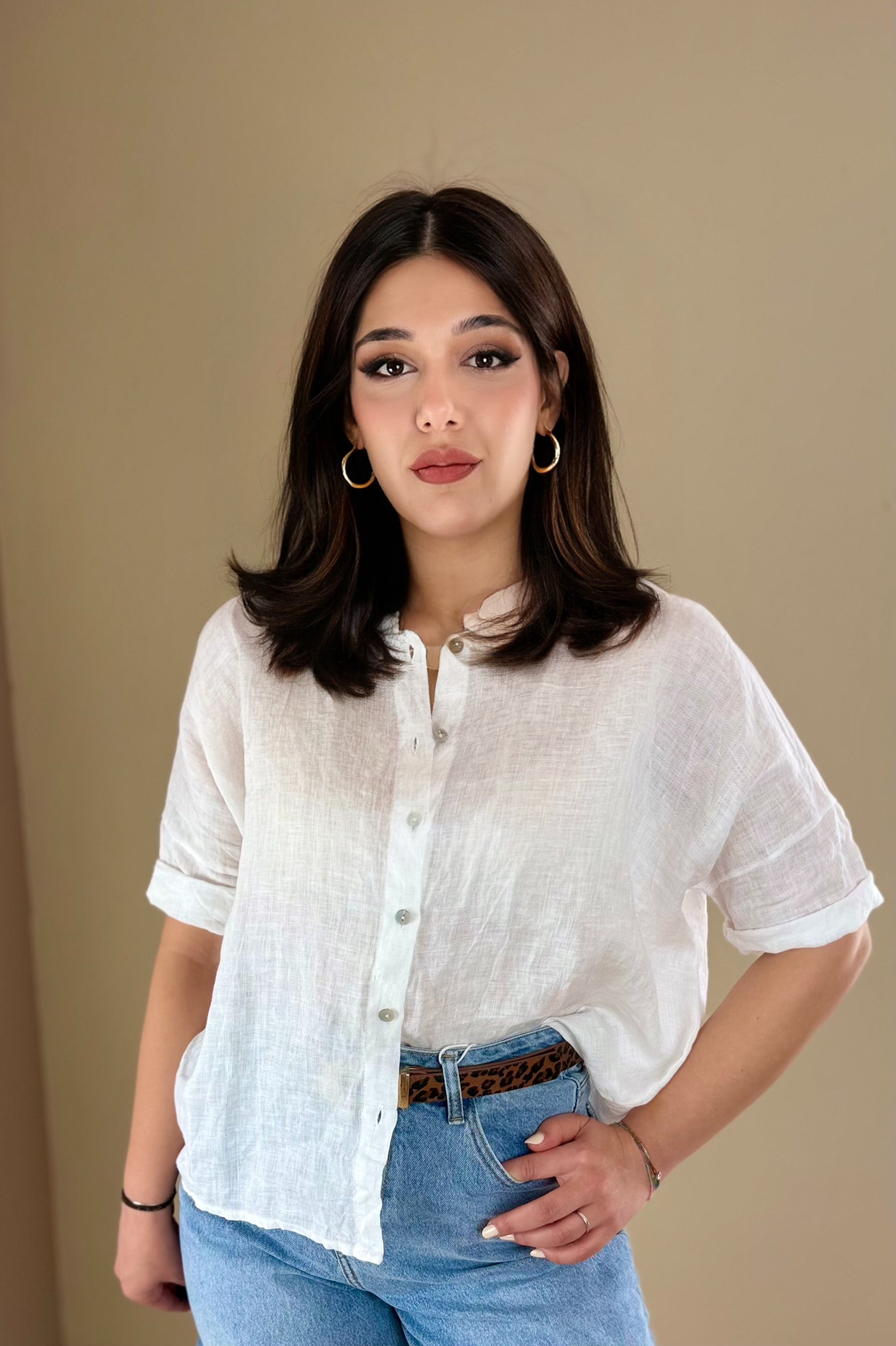 Camicia 100% Lino, Alessia (29T109