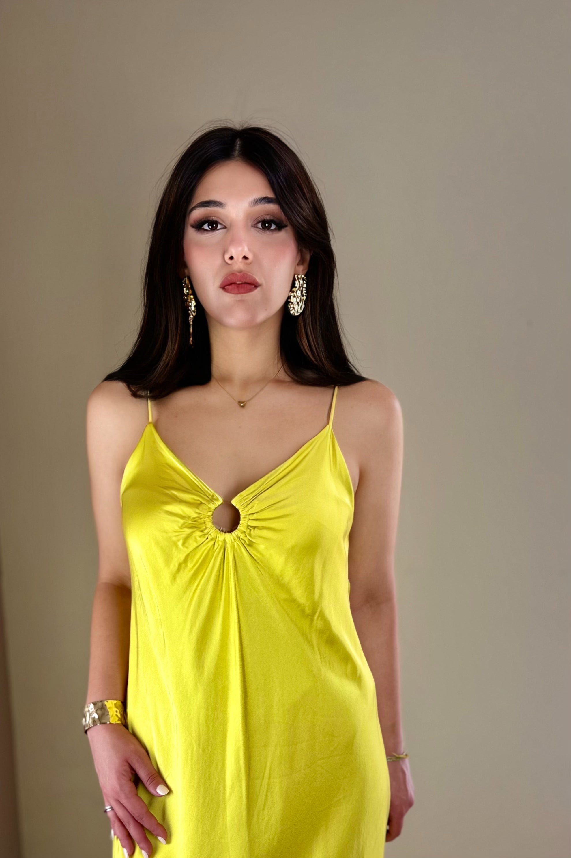 Vestito satin, Marta
