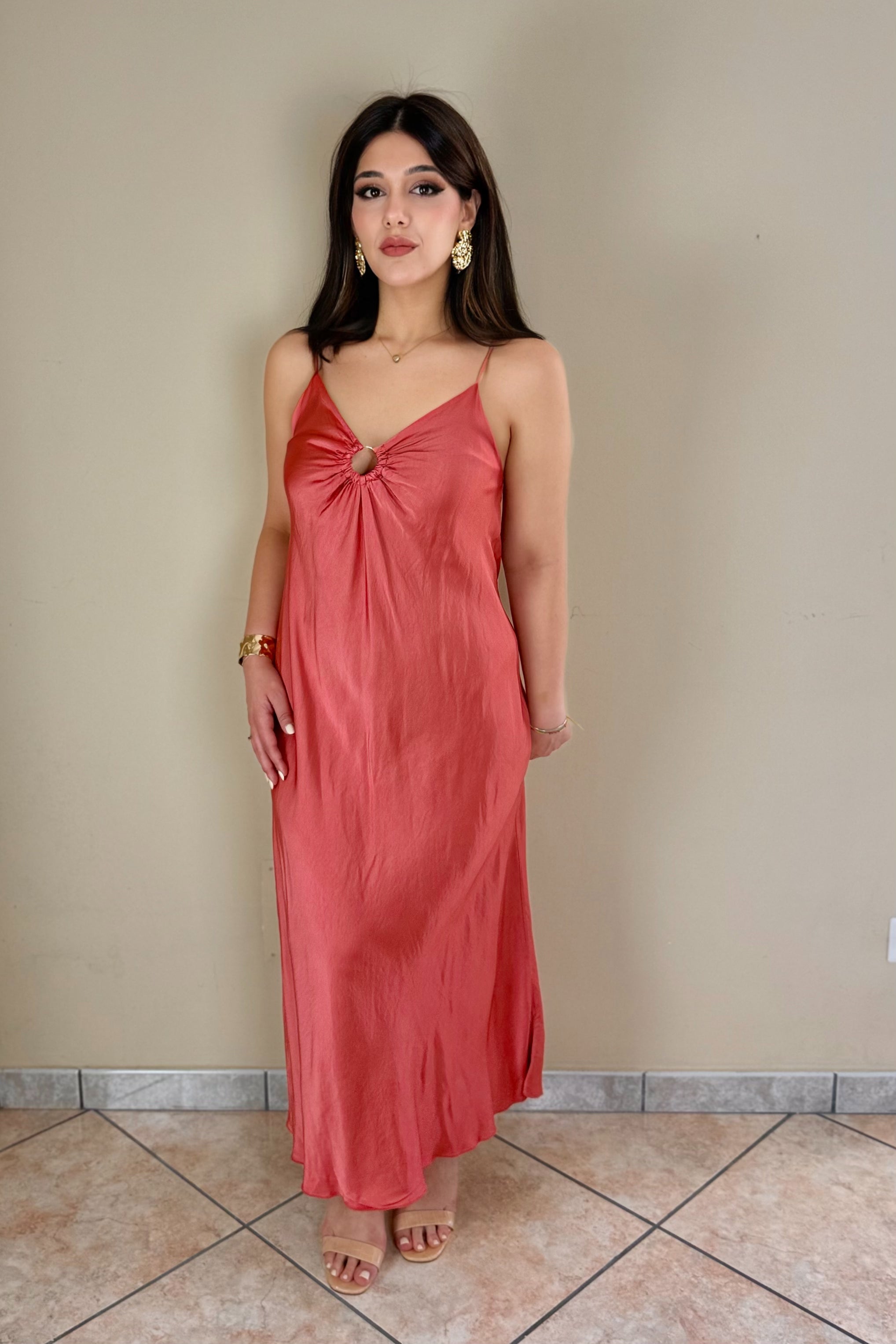 Vestito satin, Marta