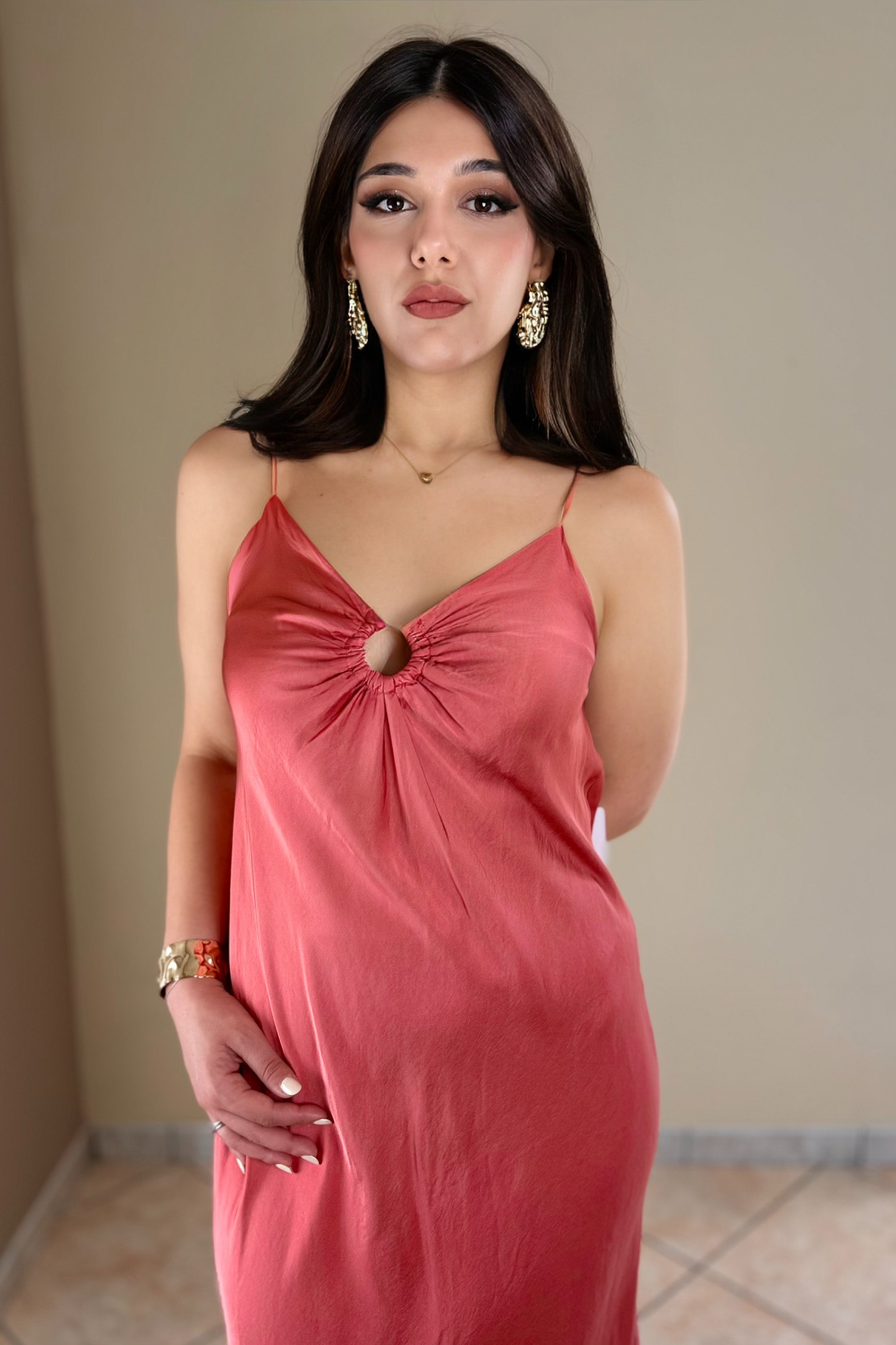 Vestito satin, Marta